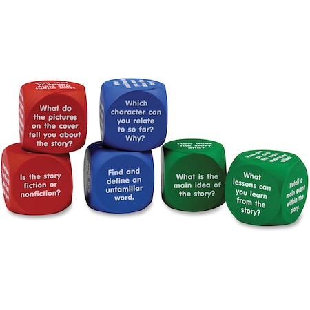 Learning Resources Reading Comprehension Cubes, 6 Per Set 7022
